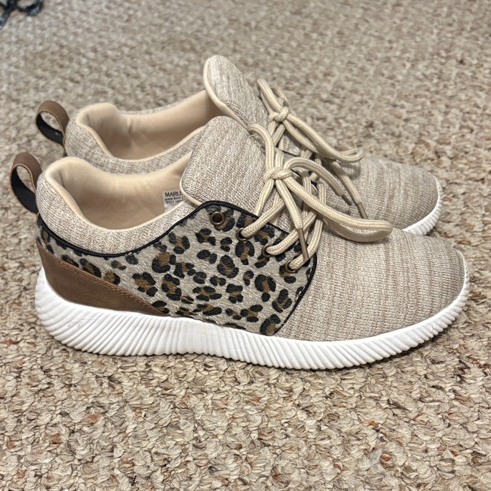 Leopard Print Women's Sneakers